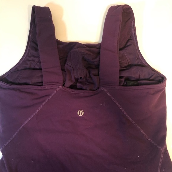 LULULEMON Built in Bra Tank Size 8 - Picture 5 of 9